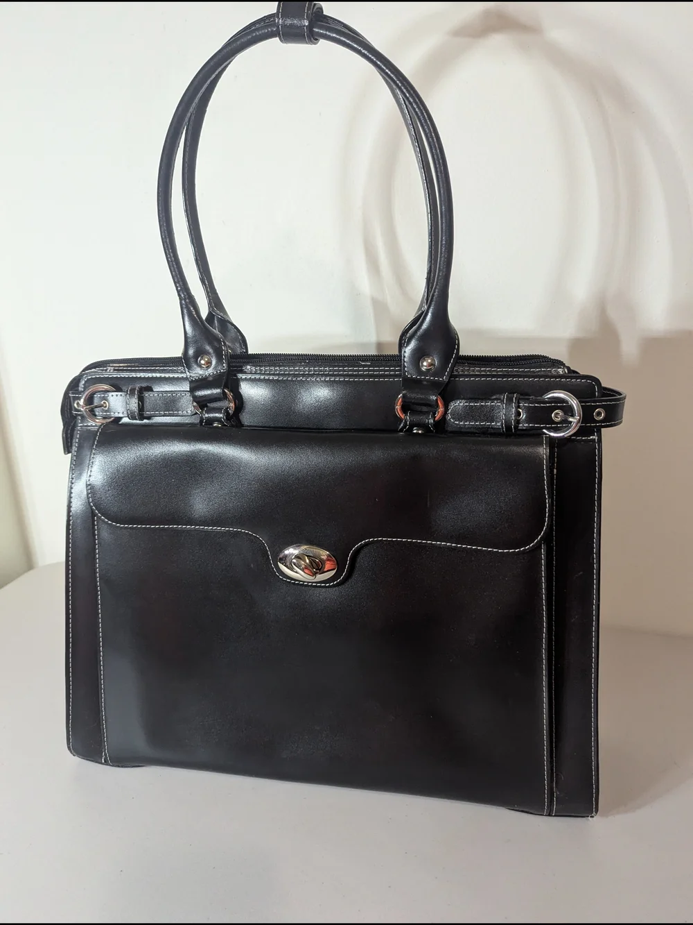 Mcklein leather laptop